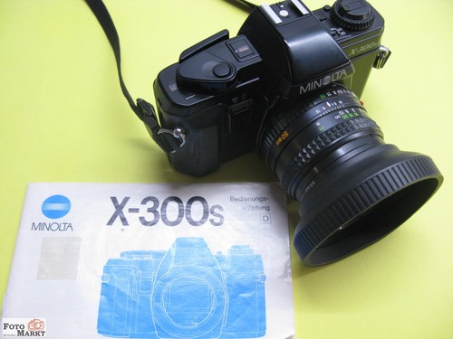 Minolta spiegelreflex 300s - minolta,