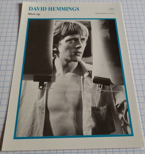 Schauspieler david hemmings - david, |