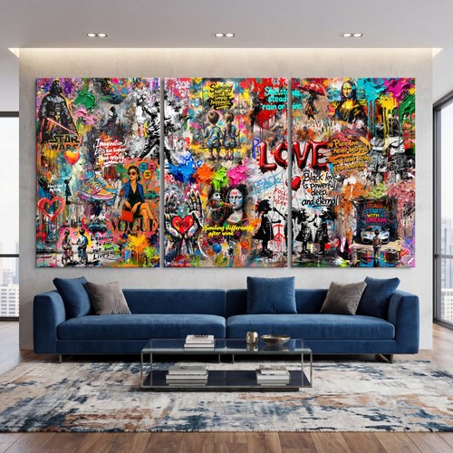 Banksy graffiti wandkunst - graffiti,