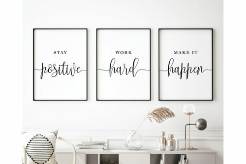 Set bild poster kunstdruck - set,