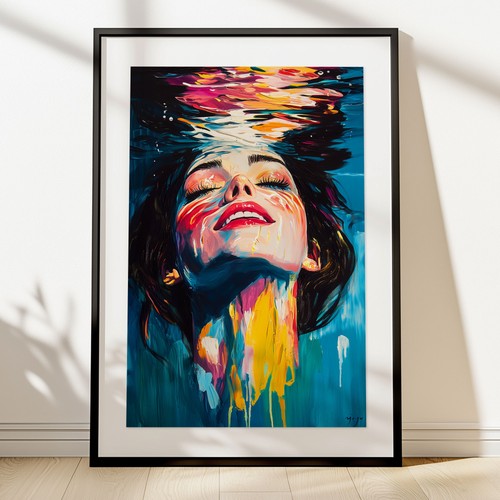 Moderne kunst poster fashion - moderne,