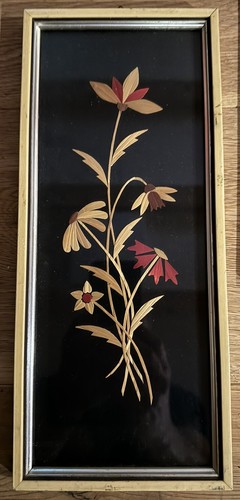Altes bild trockenblumen - bild,