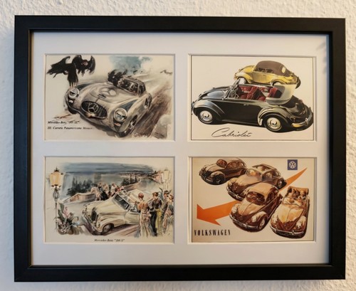 Vintage oldtimer wandbild 4 - wandbild,