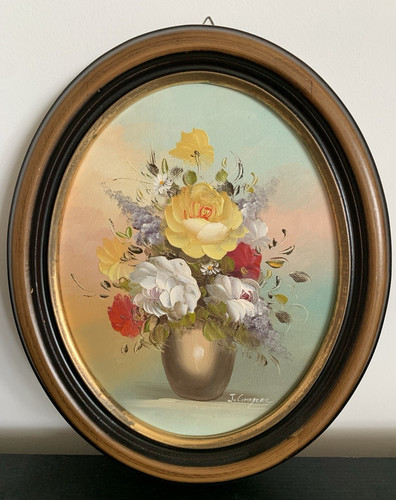 Vintage blumenstillleben auf - blumenstillleben,