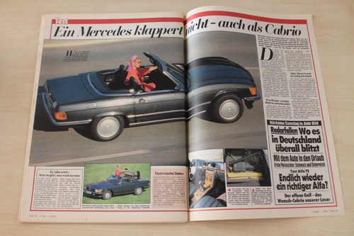Auto bild 1986 mercedes - bild, 20/1986