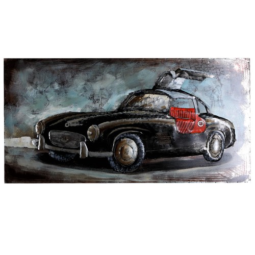 Metallbild wandbild unikat - wandbild, 3d