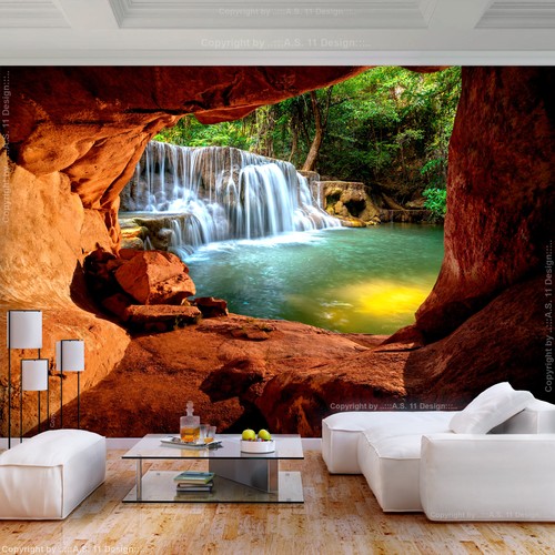 Wasserfall natur horizont - wasserfall,