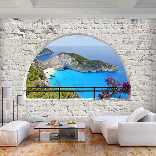 Steinwand strand meer - steinwand,