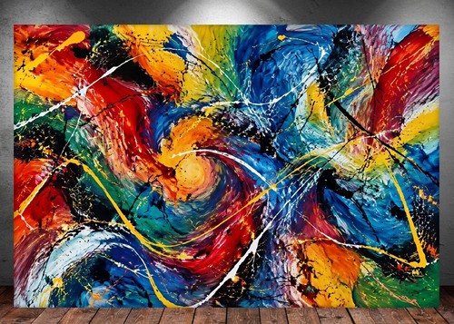 Leinwand bild xxl - xxl, abstrakt
